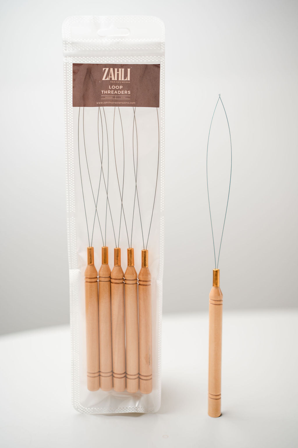 Wooden loop threader (5 pcs per pack)